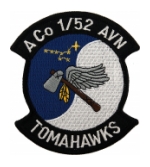 Army 1st Squadron / 52nd Aviation Regiment Tomahawks Patch