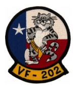 Navy Fighter Squadron VF-202 Patch