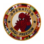 Operation Iraqi Freedom (Spiderman) Patch