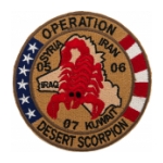 Operation Desert Scorpion Patch