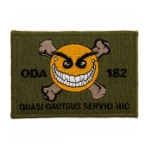 ODA-182 B Company / 3rd Battalion / 1st Special Forces Group Patch