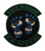 Air Force 33rd Rescue Squadron (We Ain't Right In The Head) Patch