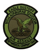 50th Medical Company (AA) 101st Airborne Division Eagle Dustoff Patch