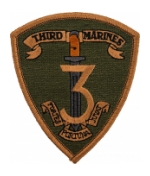 3rd Marines Regiment Patch (Subdued)