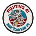 Navy Fighter Squadron VF-41 ( Name Your Weapon ) Patch