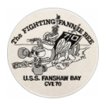 USS Fanshaw Bay CVE-70 ( The Fighting Fannie Bee ) Patch