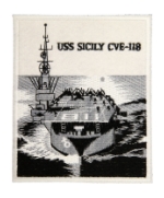 USS Sicily CVE-118 Patch