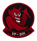 Navy Fighter Squadron VF-301 Patch