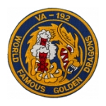 Navy Attack Squadron VA-192 ( World Famous Golden Dragoons ) Patch