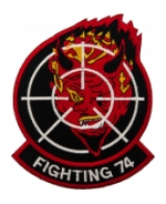 Navy Fighter Squadron VF-74 Patch