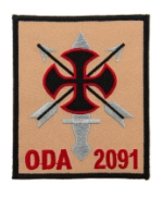 ODA-2091 / C Company 3rd Battalion / 20th Special Forces Group Patch