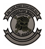 Operation Iraqi Freedom AL-ASAD  All Gave Some / Some Gave all Patch