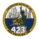 Naval Construction Battalion Unit 423 / Naval Station New York Patch
