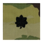 Army Scorpion Lieutenant Colonel Rank Sew-On (Unfinished Edge)