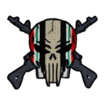 Iraqi Freedom Sniper Skull & Rifles Patch