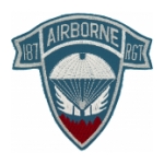 187th Airborne Infantry Regiment Patch