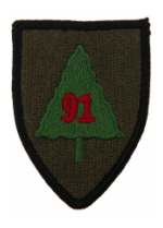 91st Infantry Division Patch