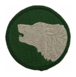 104th Infantry Division Patch