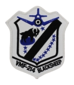 Marine Fighter Squadron VMF-214 Blacksheep Patch