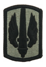 18th Field Artillery Brigade Patch Foliage Green (Velcro Backed)