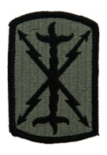 17th Field Artillery Brigade Patch Foliage (With Hook Fastener)