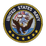 Navy Logo Patch