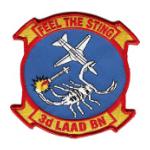 3rd Low Altitude Air Defense Battalion (3rd LAAD) Patch