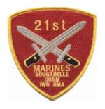 21st Marine Regiment Patch