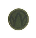 89th Infantry Division Patch Foliage Green (Velcro Backed)
