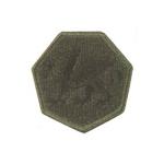 108th Airborne Division Patch Foliage Green (Velcro Backed)