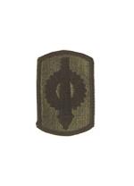 130th Field Artillery Brigade Patch Foliage Green (Velcro Backed)