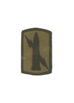 224th Field Artillery Brigade Patch Foliage Green (Velcro Backed)