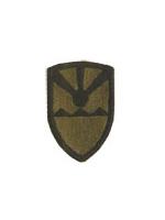 Virgin Islands National Guard Headquarters Patch Foliage Green (Velcro Back