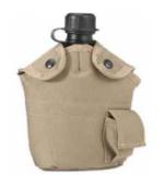 G.I. Style Canteen Cover (1 Quart) (Tan)