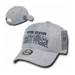 Block Letter Coast Guard Logo Cap (Heather Grey)