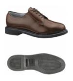 Bates Women's Bates Lites™ Brown Leather Oxford