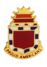 32nd Field Artillery Battalion Distinctive Unit Insignia