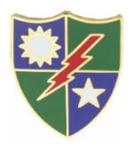 75th Infantry Distinctive Unit Insignia
