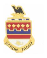 146th Field Artillery Distinctive Unit Insignia