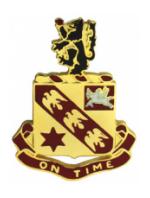 11th Field Artillery Distinctive Unit Insignia