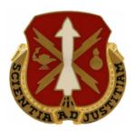 Missile and Munitions Center and School Distinctive Unit Insignia