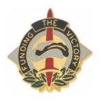 398th Finance Group Distinctive Unit Insignia