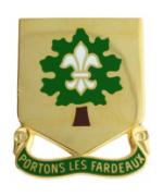 101st Support Battalion Distinctive Unit Insignia