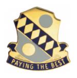 325th Finance Battalion Distinctive Unit Insignia