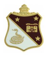 108th Medical Battallion Army National Guard IL Distinctive Unit Insignia