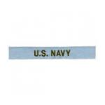 U.S. Navy Name Tape (Light Blue Dungaree)