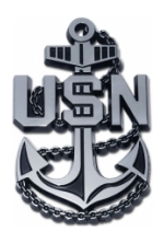 Navy Anchor Automobile Emblem