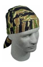 Tigerstripe Camouflage Headwrap