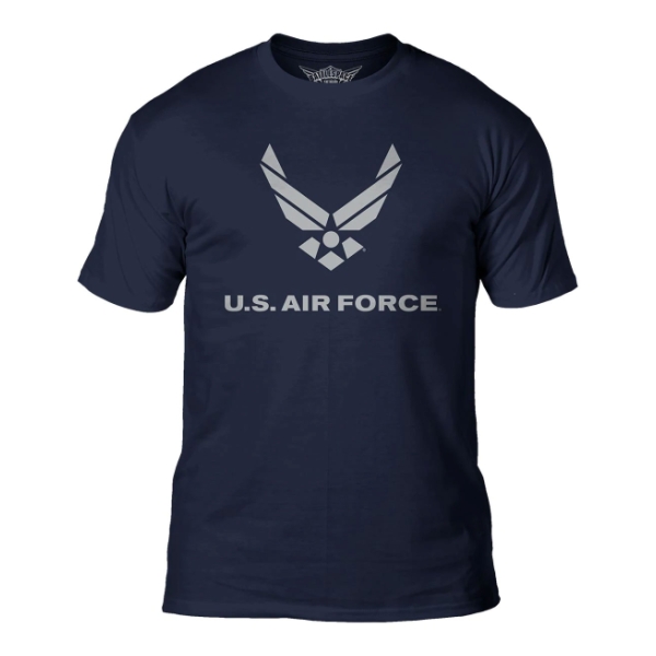 Air Force 'Flight' 7.62 Design Tee (Navy Blue)