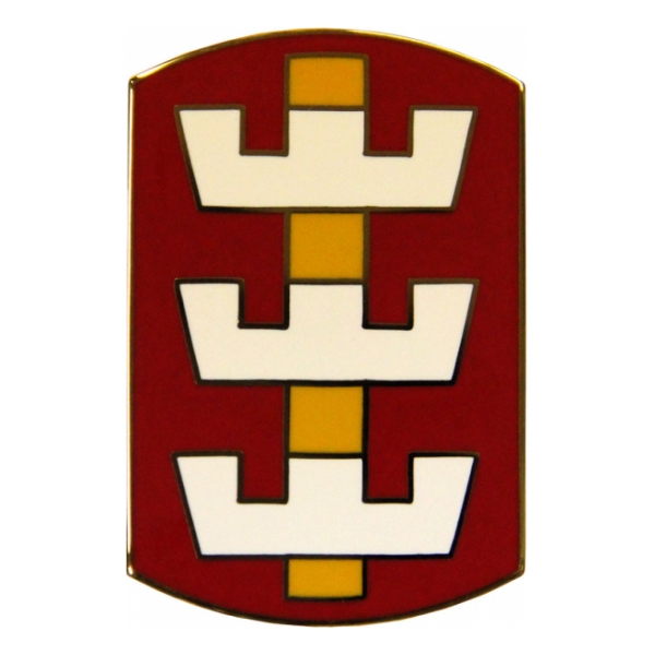 130th Engineer Brigade Combat Service I.D. Badge